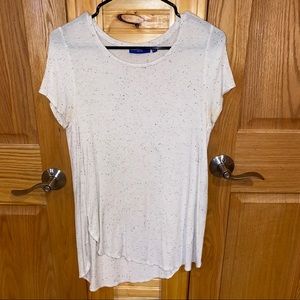 Apt 9 short sleeve, long length shirt